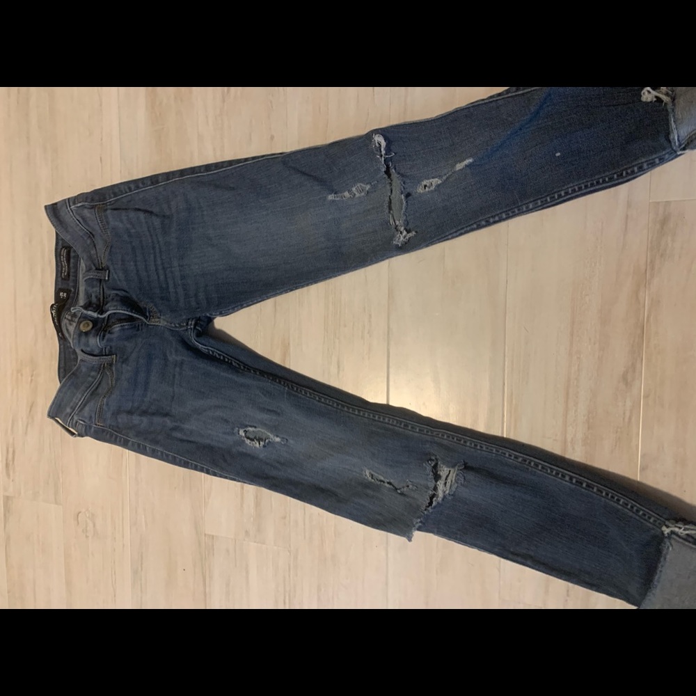 hollister 1r low rise jeans
